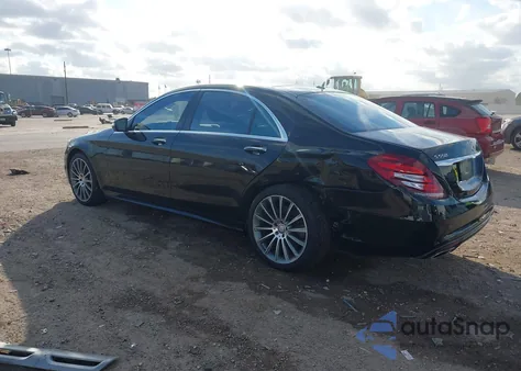 2016 Mercedes-Benz S 550 из США, поврежденный, VIN WDDUG8CB6GA246036